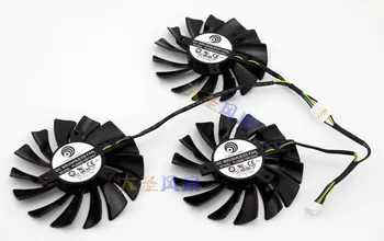 

Original for MSI GTX1080Ti 11G DUKE Graphics card cooling fan PLD09210S12HH 12V 0.40A Pitch 4.0cm Diameter 8.6cm