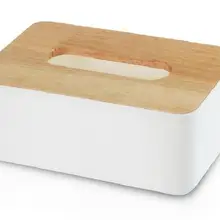 Автомобиль дома кухонная мебель пластиковая коробка для одноразовых салфеток одноцветное Деревянный Держатель салфеток случае простые Стильные