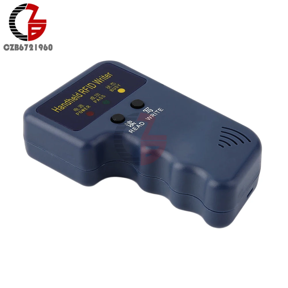 125 кГц Ручной RFID Писатель/копир/ридеры/Дубликатор с 10 идентификационными метками