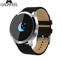GAGAFEEL Q8 Смарт-часы Цвет Экран умный Браслет Водонепроницаемый Фитнес монитор сердечного ритма шагомер смарт-браслет