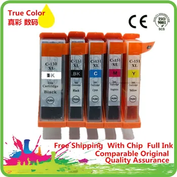 

Replacement PGI 150BK PGI150 PGI150 PGI-150 PGI-150BK CLI-151 Ink Cartridge For Canon Pixma IP-7210 MX-721 MG 6310 6410 5410