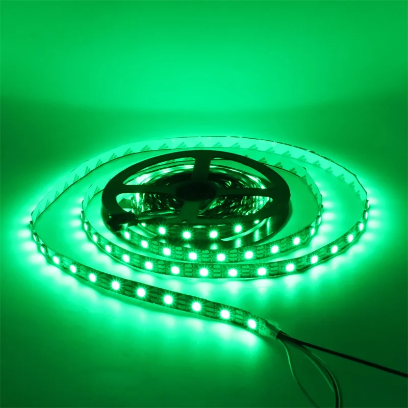 SZYOUMY DC 5 V м 60 Светодиодный s/M WS2812 Смарт Светодиодные ленты 5050 RGB Мечта Цвет пикселей