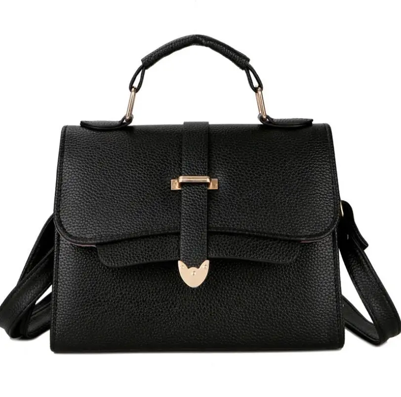 

2019 Hot Female Leather Bags Travel Portable Shoulder Bags PU Handbags Bags For Women Totes Office Ladies Purse Messenger Bags