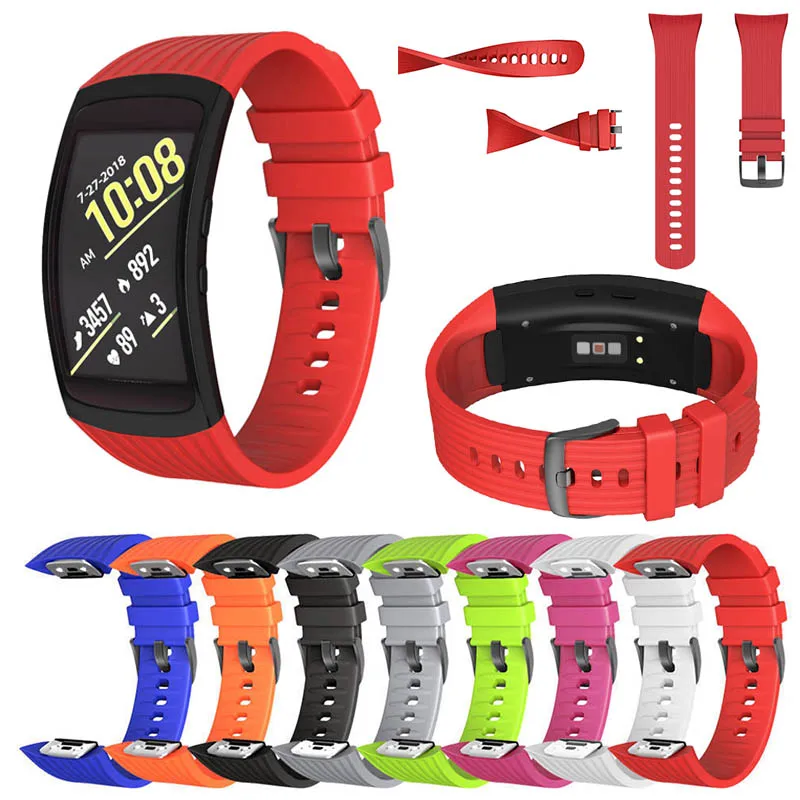 Сменный силиконовый ремешок для часов Samsung Gear Fit2/2 Pro JLRJ88|Смарт-аксессуары| |