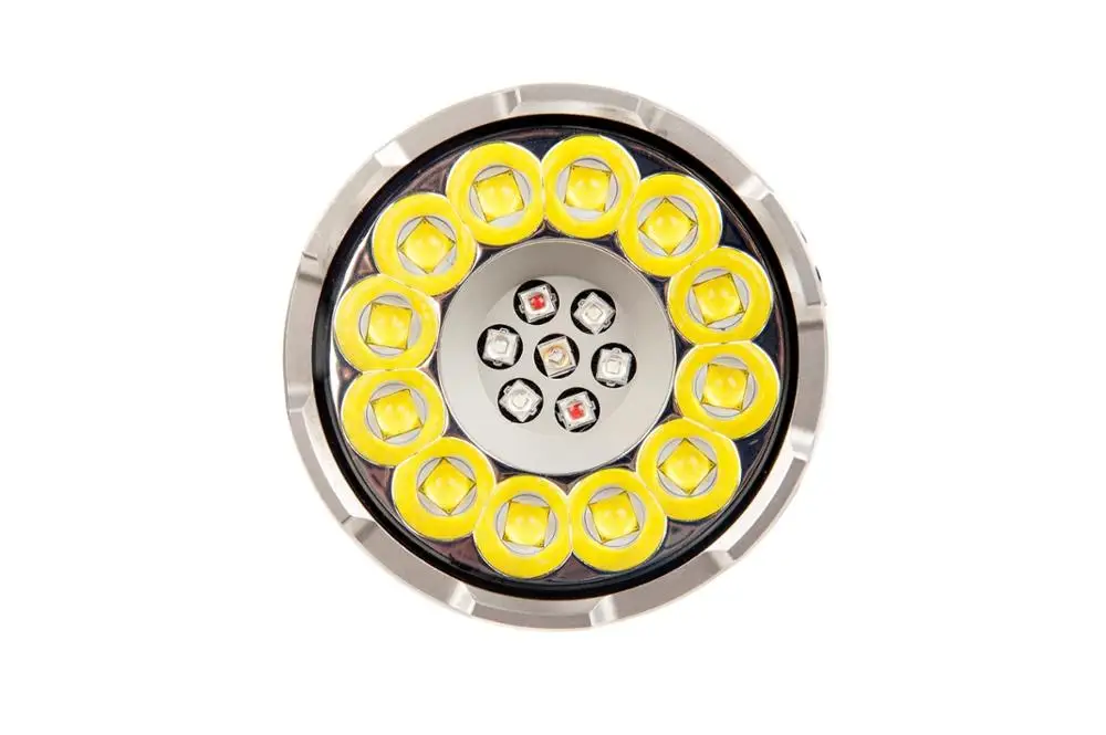 ACEBEAM X80 ручной фонарь 12 * CREE XHP50.2 Светодиодный max 25000LM дальность луча 332 м факел + 4*18650