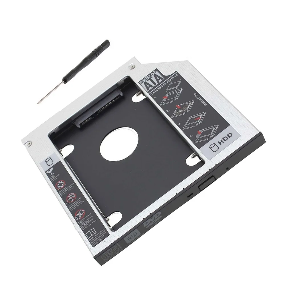 2nd жесткий диск HDD SSD Caddy для Acer Aspire E1-570g E1-572 E1-572g E1-572p E1-572pg E1-522 E1-530 E1-532 E1-532p E1-570 9.5 мм |