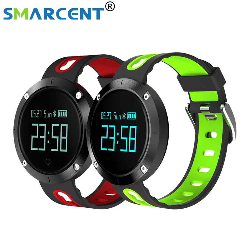 

Smarcent Bluetooth Smart Band T58 Support Heart rate Blood pressure monitor Fitness tracker Smart wristband Smart bracelet watch