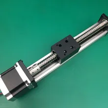 100 мм Дорожный алюминиевый моторизованный линейный направляющий рельс для станка с ЧПУ Линейный рельс SGX