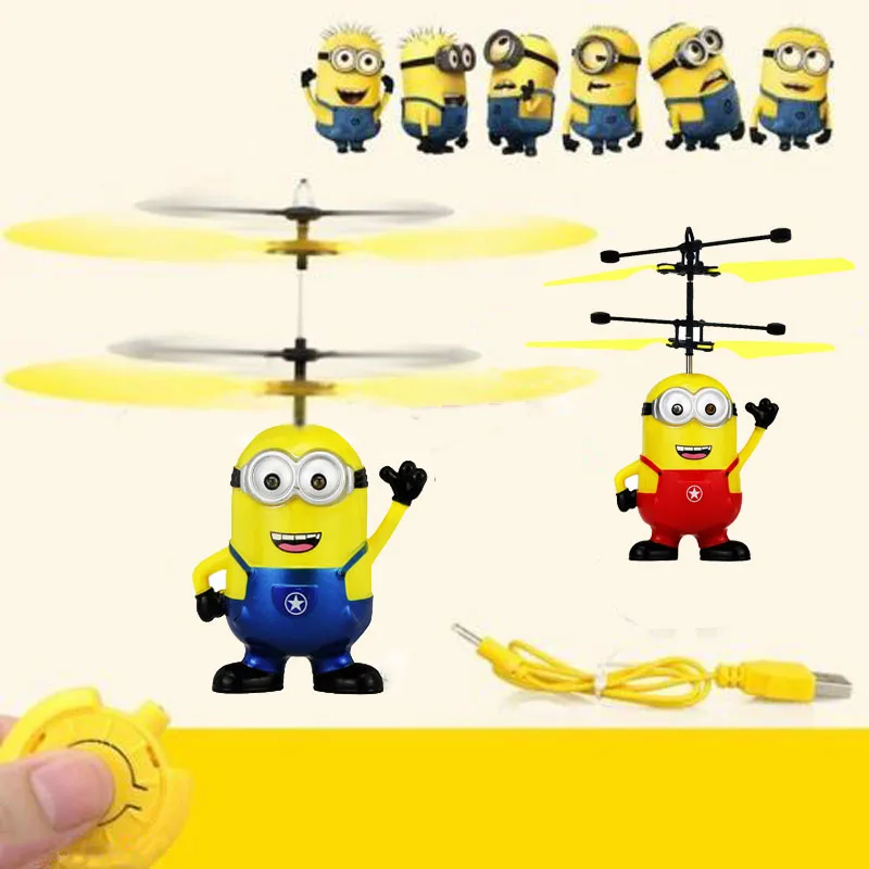 Touching induction Aircraft Helicopter Flying Quadcopter Drone Kids Toy