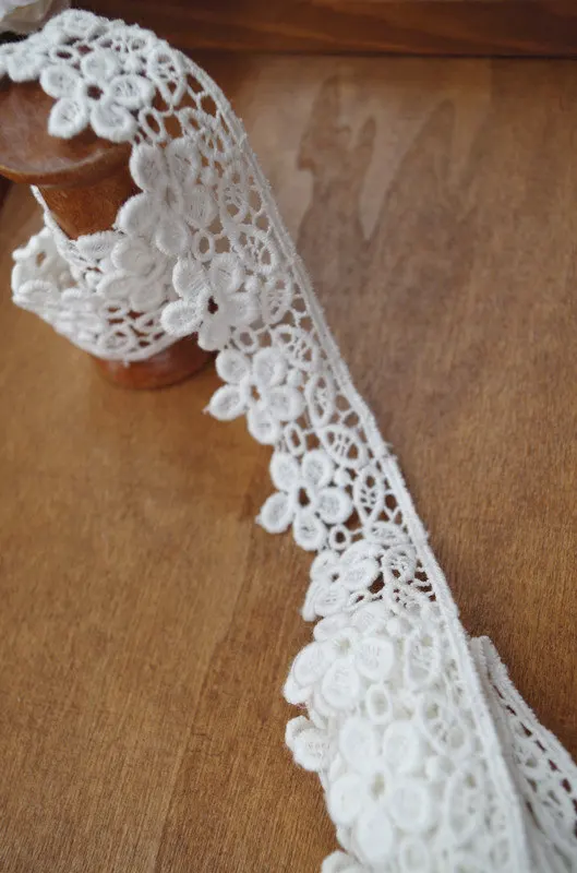 ivory crochet lace trim