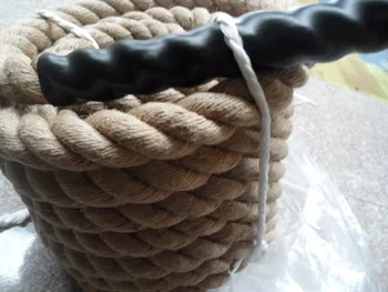 1pc Manila hemp Battle Rope Exercise Batting Ropes GYM Muscle Toning Metabolic Workout (5cmx12meter) 2 "x 40ft
1pc Manila hemp Battle Rope Exercise Batting Ropes GYM Muscle Toning Metabolic Workout (5cmx12meter) 2 "x 40ft