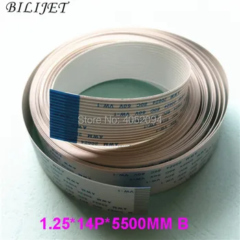 

14pins FFC flat long data cable for Seiko 510 print head Infinity Challenger Taimes Zhongye mainboard data cable 4pcs