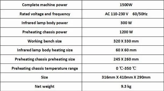 Горячая Инфракрасная паяльная станция T-890 Bga паяльная станция видение BGA Палочки и вставьте электронное приспособление