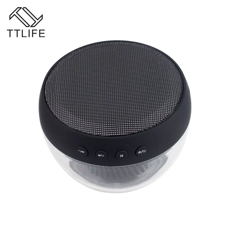 TTLIFE Wireless Bluetooth Speaker Bass Stereo Music Player Portable Mini Speaker LED Light FM Radio TF Loudspeaker for Xiaomi bluetooth-music-player : image TTLIFE Wireless Bluetooth Speaker Bass Stereo Music Player Portable Mini Speaker LED Light FM Radio TF Loudspeaker for Xiaomi bluetooth-music-player