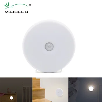 

5 LED Infrared PIR Motion Sensor Led Night Light Wireless Detector Light Wall Lamp For Closet Wardrobe Lighting Hallway