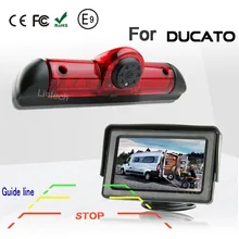 Задний тормоз камеры с Руководство line 4,3 дюймов монитор Для Ducato автомобиля