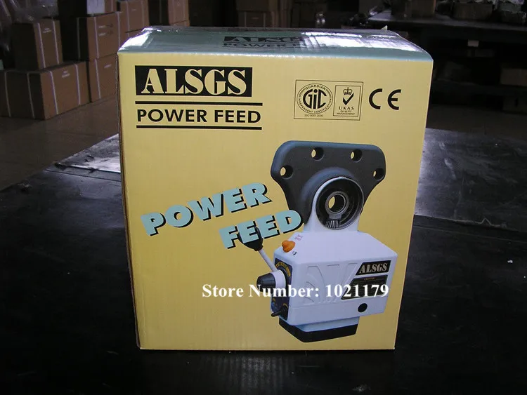 Power Table Feeder ALSGS AL-410S 200RPM 110V / 220V milling machine power feed 550 in-lb for mill machine X , Y & Z axis