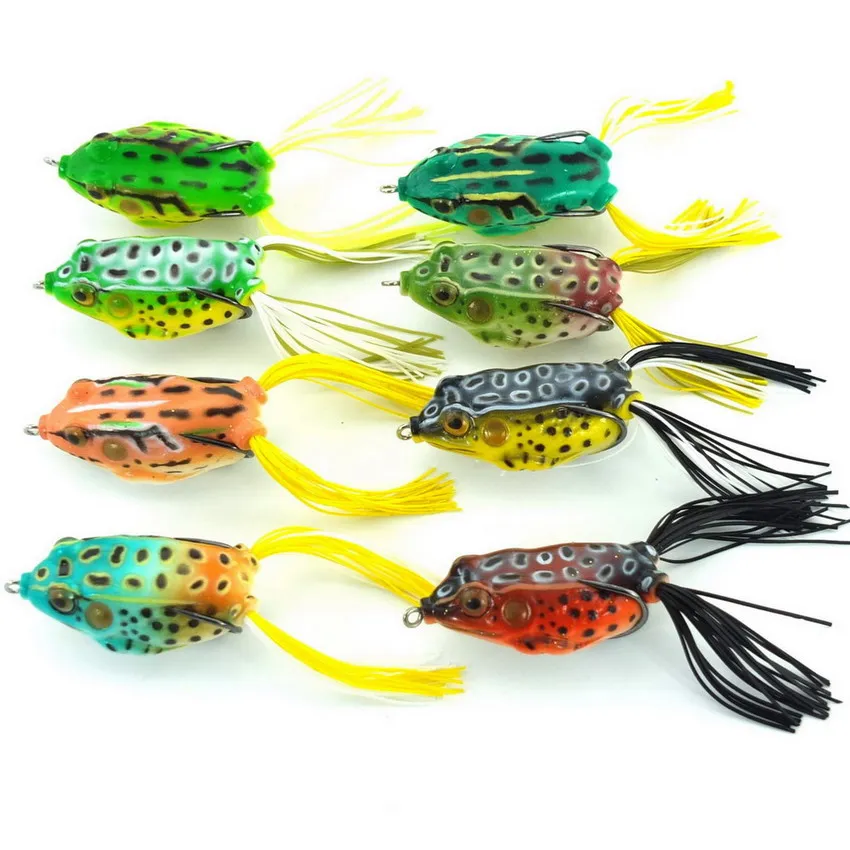 1pack 12.5g 13.4g Soft Tube Bait Japan Plastic Fishing Lures Frog Lure