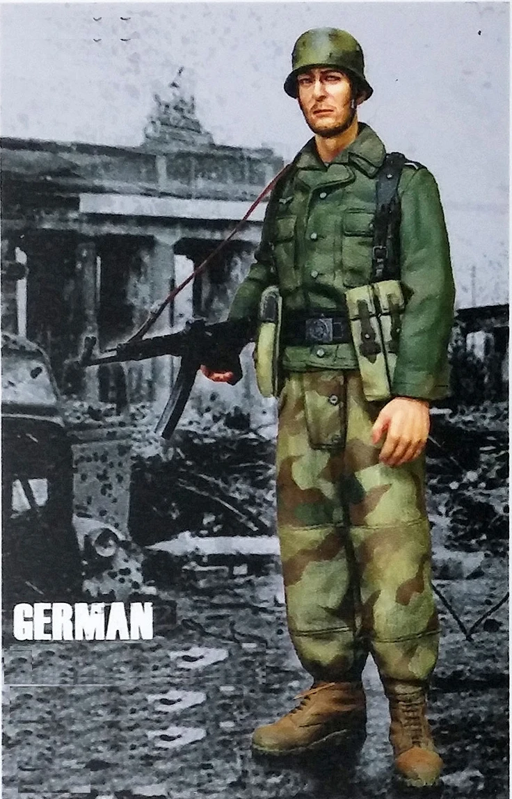 Crazy King1/16 Смола Солдат модель Второй мировой войны пехота Восточной Германии доставка пятно gk рука, чтобы сделать белый плесень 216