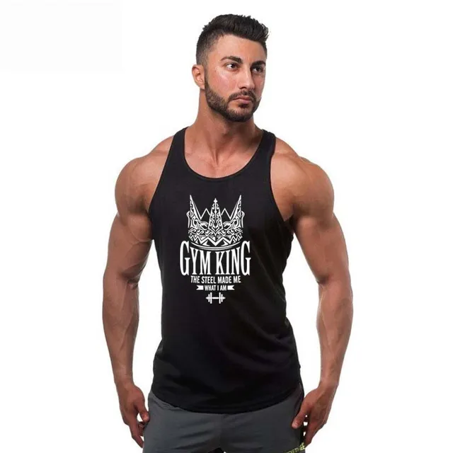 CAMISETA sin manga gym culturista modelo animal sin manga