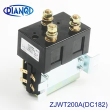 DIANQI DC182 2NO+ 2NC 12 В 24 в 36 в 48 в 60 в 72 в DC контактор ZJWT200A для вилочного погрузчика с захватом, лебедка для автомобиля