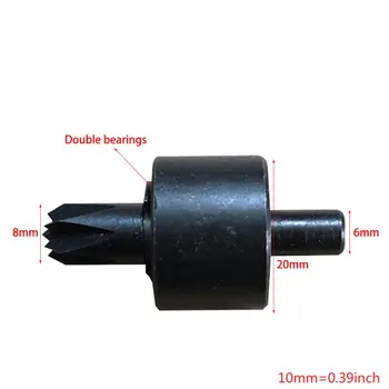 

DIY Accessories For Mini Lathe Woodworking 6mm Revolving Center Head