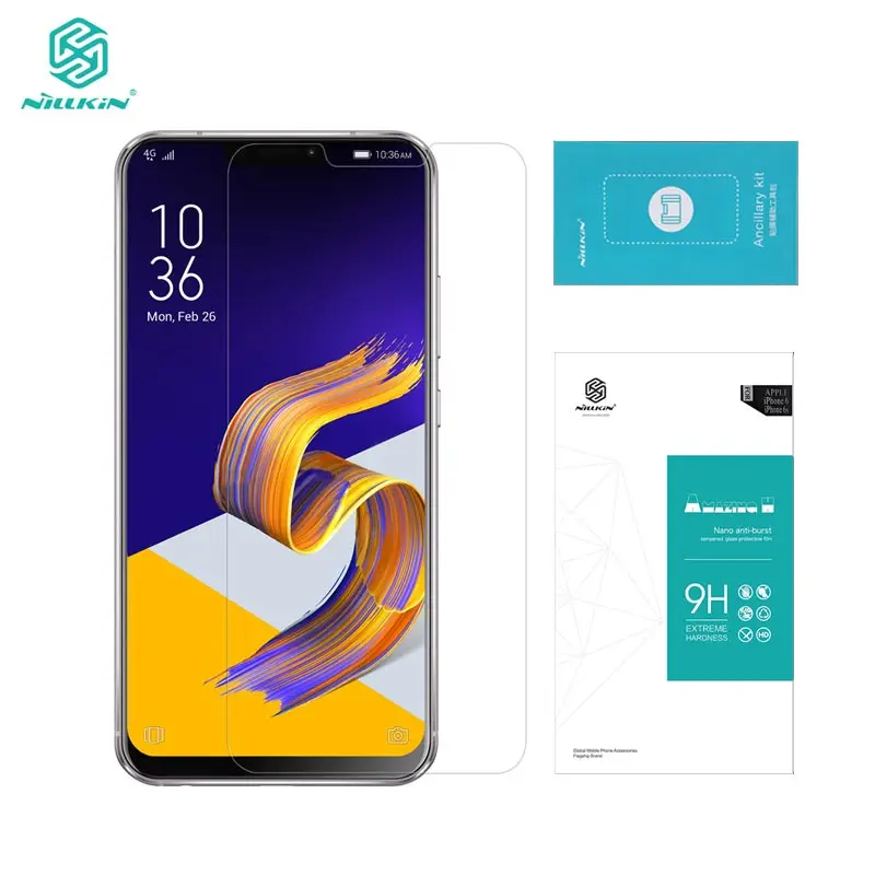 

sfor ASUS Zenfone 5 ZE620KL Tempered Glass sfor ASUS Zenfone 5 2018 Glass Nillkin Amazing H 0.33MM Screen Protector