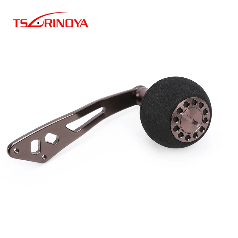 

NEW TSURINOYA 30g Alloy Body EVA Handle For Bait Casting Reel Saltwater Handle Modification Knob Fishing Tackle