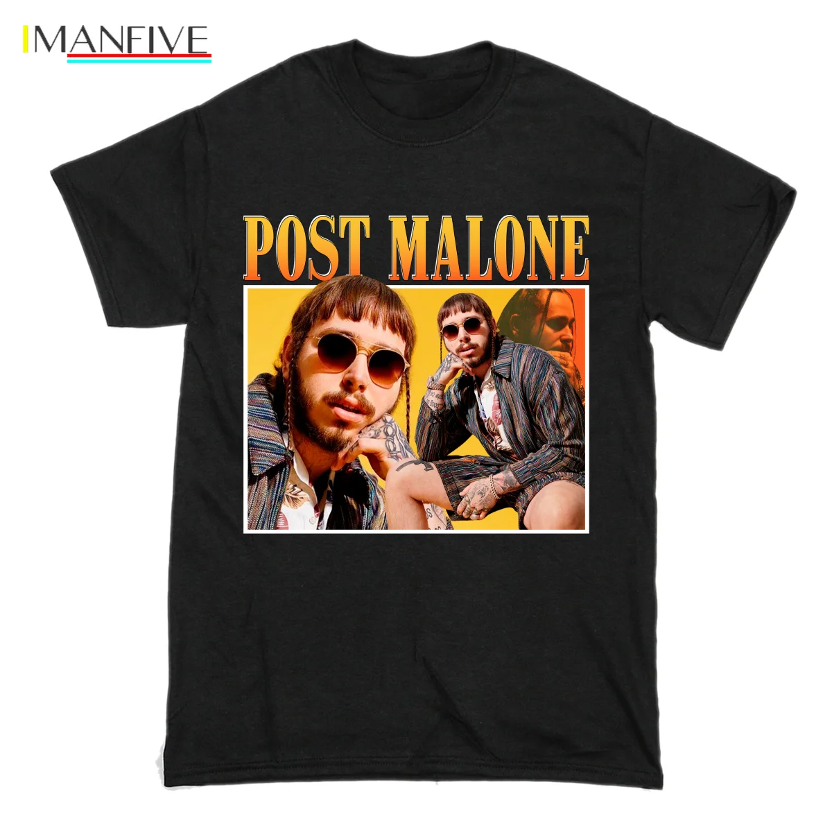

Post Malone Tee Tops Stoney White Iverson Hip Hop Tribute Lil Uzi Quavo Basic T Shirt Homme T-Shirt O-Neck Short Sleeve Men 2019