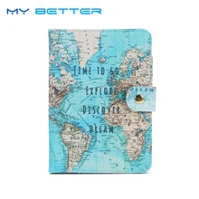 Фламинго, карта, обложки для паспорта, аксессуары для путешествий, креативные, из искусственной кожи, для ID, банковских карт, сумка для мужчин, женщин, для паспорта, бизнес-держатель