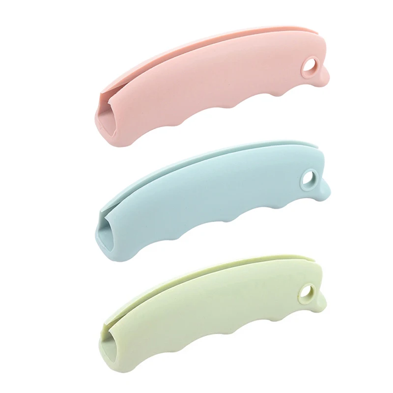 

Handle Carrier Lock Home Tool Silicone Mention Dish For Shopping Bag to Protect Hands Trip Grocery Bag Holder Clips