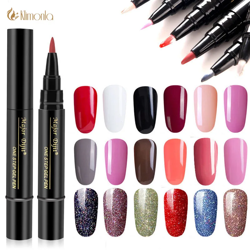 

1pcs One Step Nail Gel Pen Polish Colorful Nail Varnish Pen DIY Manicure Cat Eyes Easy to Use Nail Decoration Nail Gel Lacquer