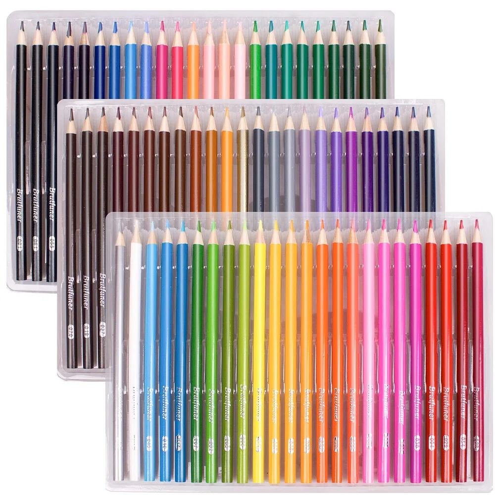 Professional Drawing Pencils Oily Wood Color Pencil 48 72 120 160 Colors For Paint Sketch Drawing Back to School Artist Support
