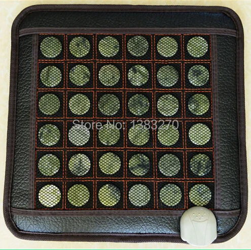 

2019 best seller popular gift electric heated jade cushion sofa jade mattress remote controller 45*45CM