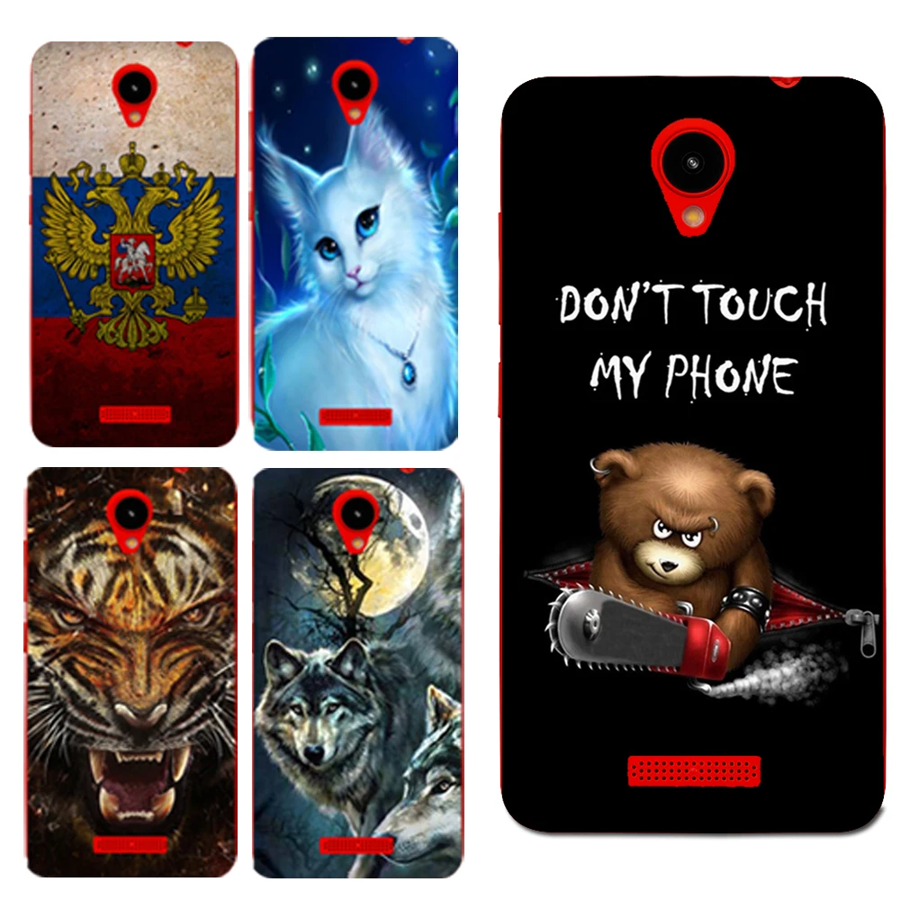 Уникальный чехол накладка с изображением медведя из мультфильма Don't Touch для
