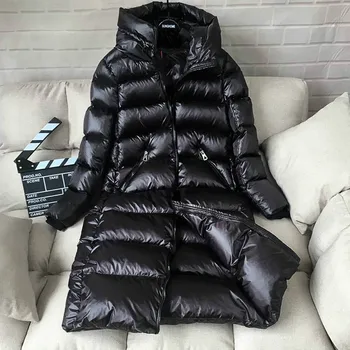 

KMETRAM Winter Jacket Women 90% Duck Down Jacket Woman Hooded Puffer Jackets Korean Thick Warm Parka Manteau Femme Hiver MY477