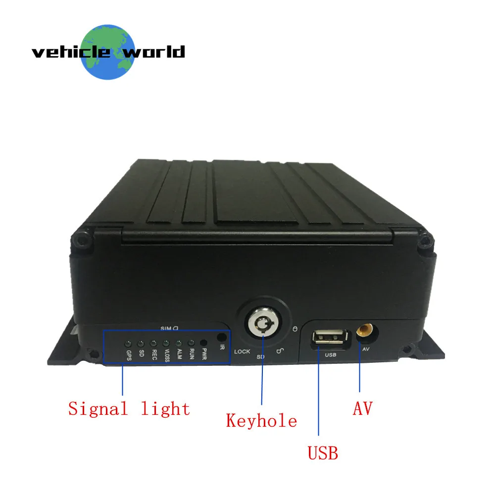 4Ch MDVR 1080P HDD Мобильный DVR черный ящик для автомобиля грузовик школьный автобус