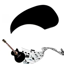 1Pc Celluloid Pickguard Scratch Plate Pick Guard For Acoustic Guitar Black Guitar Parts