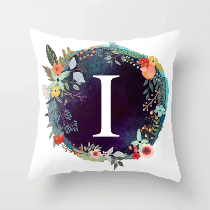personalized-monogram-initial-letter-i-floral-wreath-artwork-pillows.webp