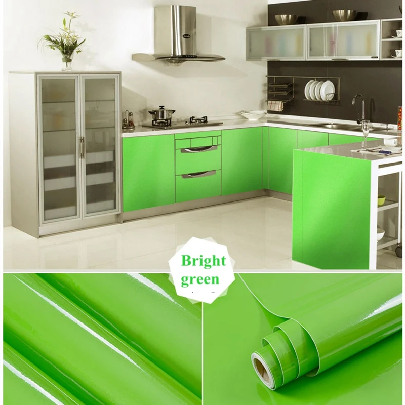 2 Styles Wallpapers PVC Waterproof Vinyl Decorative Film Self Adhesive