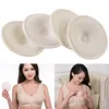 8Pcs/lot White Soft Absorbent Cotton Washable Reusable Breastfeeding Breast Nursing Pads Wholesale 2