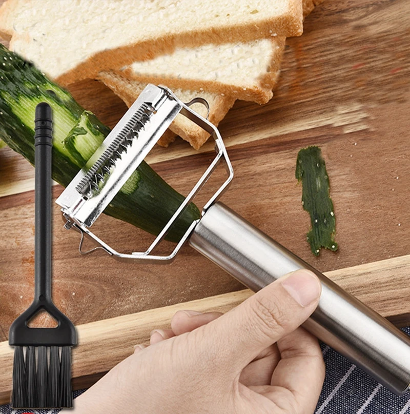 Dual Vegetable Peeler Julienne Cutter Sharp Stainless Steel Fruit Potato Carrot Grater Planing Kitchen Tool New | Дом и сад