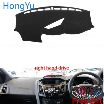 

Car Dashboard Cover Dash Mat Board Pad Carpet Dashmat Interior Mats for Ford foucs ST 2012 - 2016 Right Hand Drive Accessories