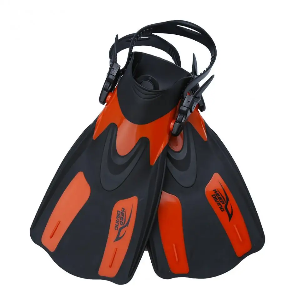 KEEP DIVING Adjustable Scuba Diving Fins For Adult Women Men Swimming