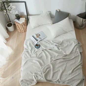

[ZETTA] 100% CottonSummer Thin Bedspread Children And Adults Quilt Blanket Summer Quilt ZTLFXB12