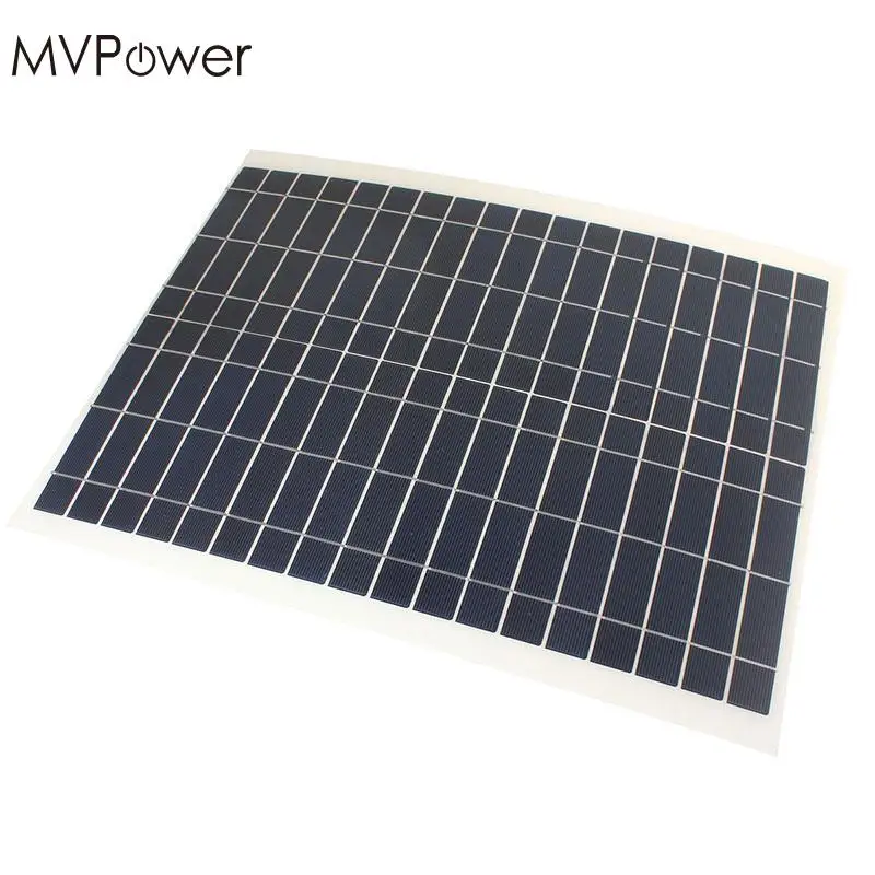 

MVPower Outdoor 20W 12V Solar Power Panel Charger High Efficiency Kit-Diy Foldable Solar Panel Camping DIY