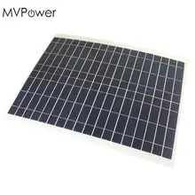 MVPower Outdoor 20W 12V Solar Power Panel Charger High Efficiency Kit-Diy Foldable Solar Panel Camping DIY