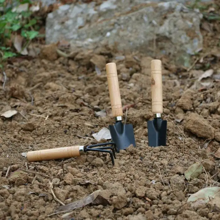 3 шт. мини садовый завод садовый горшок инструменты маленькая прочная лопата грабли Лопата- M25