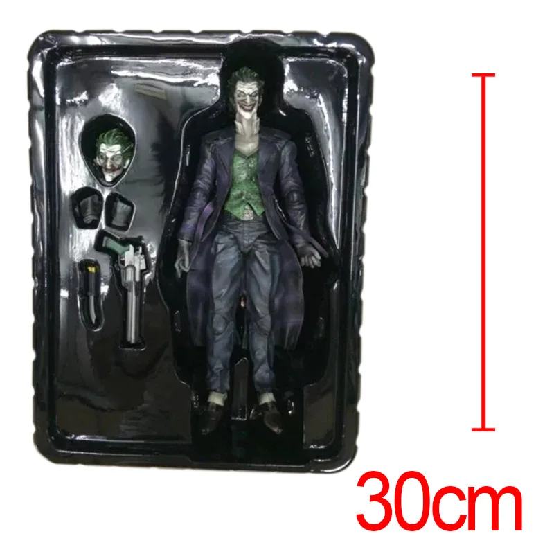 

C&F Suicide Squad The Joker Anime Action Figure Toys 30 CM Anti Superhero PVC Model Collectible Figures Toys For Gifts