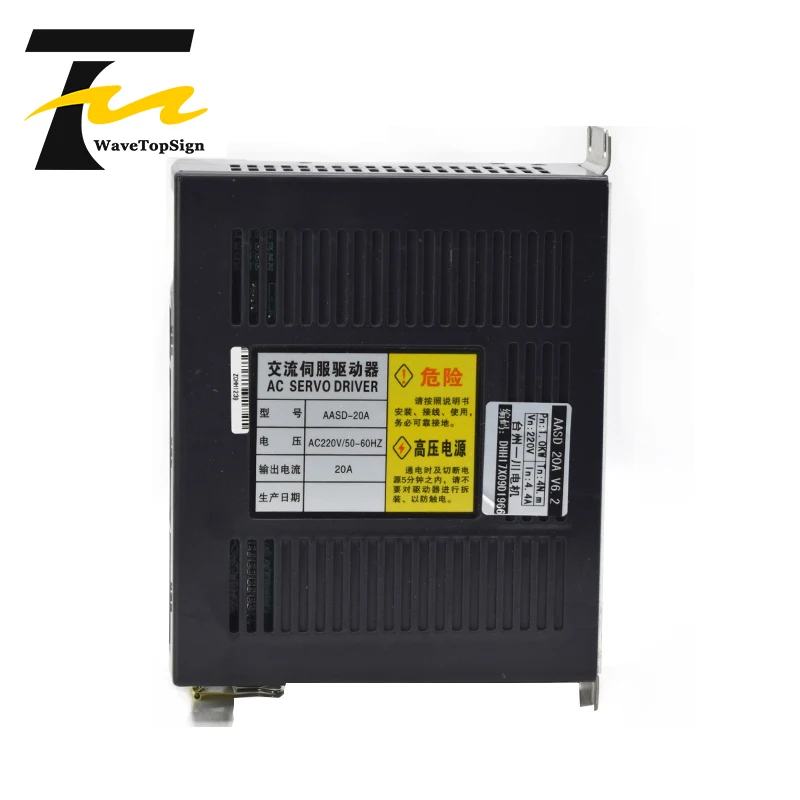 Серводвигатель WaveTopSign 1000 Вт 4N.MAC 90ST M04025 + серводвигатель переменного тока 220В AASD 20A